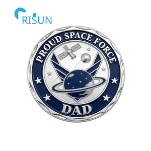 Moneda Conmemorativa Personalizada para el Día del Padre, Regalo de Agradecimiento para Papá, Moneda de Desafío Personalizada para Veteranos - Product Image 3