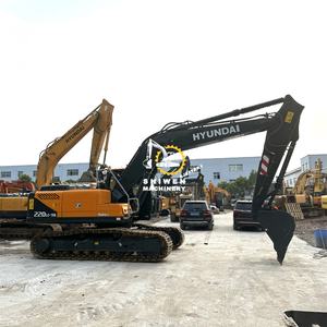 Excavadora Usada HYUNDAI 220-9S para Trabajos de Movimiento de Tierras, Excavadora Hidráulica de Orugas de Segunda Mano HYUNDAI 220-9 225-9 240-9, ¡Venta Caliente! - Product Image 3