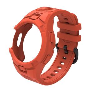 สายนาฬิกา TPU สำหรับ Samsung WATCH4/6 CLASSIC รุ่นหรู ขนาด 22 มม. สีเดียว สายเปลี่ยนสำรอง ขายส่งจากโรงงาน - Product Image 1