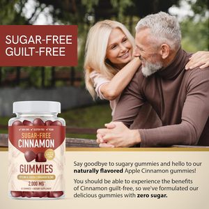 Gommes à la cannelle de Ceylan sans sucre en vrac avec écorce de chrome | Support de glycémie de marque privée OEM - Product Image 2