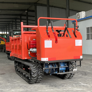 Bán chạy nhất Crawler Dumper xe tải Orchard tất cả các địa hình theo dõi tự dỡ tàu sân bay 2ton hiệu quả cao Dump Transporter - Product Image 2