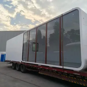 Capsule Huis Op Maat Gemaakte Container Hotel Apple Cabine Container Apple Pod Prefab Container