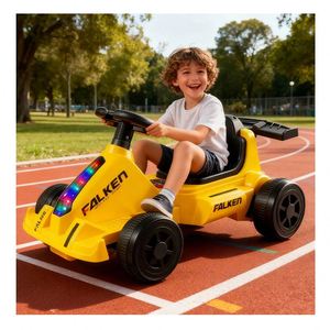 Coche de Juguete Musical con Luces, Pedal Seguro y Batería Roja de 6V4Ah para Largas Sesiones de Juego - Product Image 2