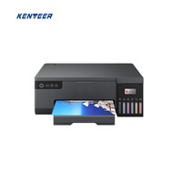 Kenteer L8058-S pencetak sublimasi ukuran A4 DTF 6 warna CMYK mesin pencetak Inkjet Printer Dtf