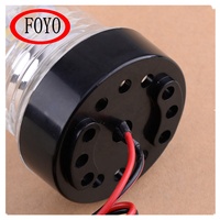 FOYO Lampes de Bateau Marin LED Blanc 360 Tout Rond Navigation D'ancrage En Plastique Léger 12V 2.5W Montage en Surface