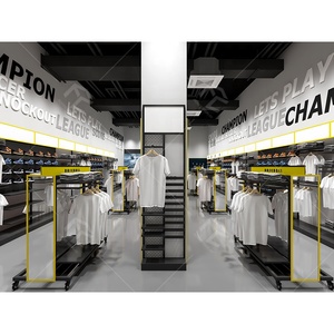 Thời trang hiện đại Giày showroom thiết kế trang trí bán lẻ Wall Mount Giày hiển thị Kệ chiếu sáng <span class=keywords><strong>Acrylic</strong></span> Sneaker kệ cho giày - Product Image 4