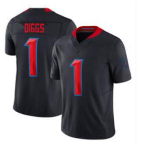 2024 New HTX Team Men's 24 STINGLEY JR 7 C.J. Stroud 51 Anderson Jr. Jersey de fútbol cosido de alta calidad al por mayor Azul Marino - Product Image 6