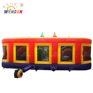 Winsun Comercial Personalizado PVC Inflable Castillo Slide Combo Jumping Bounce House CE Certificado Sin Plomo Ignífugo Fácil Configuración - Product Image 3