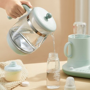 Calentador de biberones y esterilizador Little Bear 2 en 1 eléctrico para bebés y niños pequeños verde claro TNQ A12L1 - Product Image 2