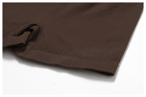 Shorts de yoga sans couture pour <span class=keywords><strong>femme</strong></span>, taille haute, effet push-up, pour le sport et l'entraînement, tenue de sport d'extérieur - Product Image 3