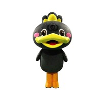 Costume de mascotte Uyeah personnalisé en peluche d'oiseau pour bébés et tout-petits, faucon, pour fêtes, en tissu doux, couleur et taille personnalisables