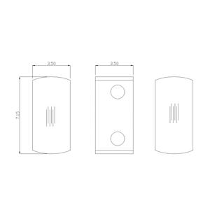 Conversion de maillon d'extrémité en acier inoxydable de 3.5mm pour boîtier de montre bracelet Connecteur de grains 316L et kit de Conversion de liaison - Product Image 1