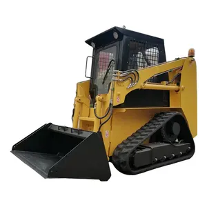 Epa Engine Mini Multifunctional Tire Loader Customization Service Snow Removal Machinery Small Skid Steer Loader