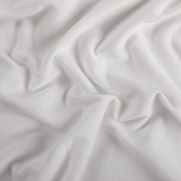 Tissu en polyester blanc pour sublimation, voile en polyester filé, impression numérique AOP, utilisé pour les chemises d'été