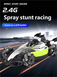 Индукционный пульт дистанционного управления, большой размер, гоночный, с уравнением F1, спрей-трюк, автомобиль RC Drift 4WD, внедорожник, игрушка 1080p HD - Product Image 5