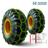 Cadenas para Neumáticos de Tractor HEKA Nuevas, de Alta Resistencia, con Bloqueo de Doble Cara, de Acero al Boro, para Nieve Extrema, Hielo, Barro y Silvicultura