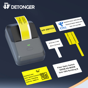Detonger P2 thị trường Cáp nhiệt máy in nhãn không dây nhãn dán nhãn nhà sản xuất Viễn Thông Mạng Cáp ID máy in nhãn - Product Image 6