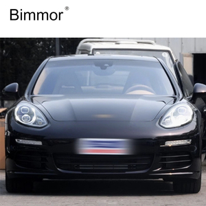 เลนส์ไฟหน้าแบบ bimmor สำหรับ Porsche <span class=keywords><strong>Panamera</strong></span> 971 2014-2017ที่ครอบเลนส์กระจกไฟหน้ารถฝาครอบพลาสติกใส - Product Image 4