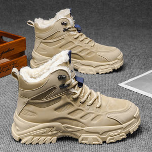 남성용 따뜻한 방수 겨울 신발, 겨울 부츠, 일상적인 강아지 산책 및 야외 하이킹에 적합 - Product Image 2