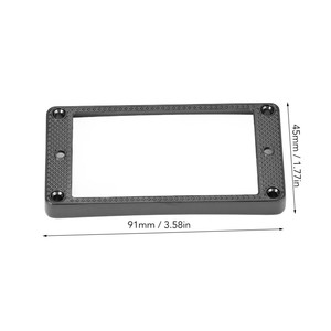 Anneau de micro Humbucker, cadre de montage en métal, fond plat, remplacement pour <span class=keywords><strong>guitare</strong></span> électrique LP, 2 pièces - Product Image 2