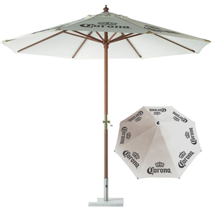 <span class=keywords><strong>Parasol</strong></span> de plage extérieur vert, blanc et <span class=keywords><strong>noir</strong></span> de 2,7 m et 3 m avec base, motif <span class=keywords><strong>bois</strong></span>, pour piscine d'hôtel, idéal pour l'Espagne et les abayas. - Product Image 3