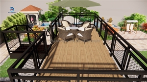 ร้านกาแฟคอนเทนเนอร์แบบพับได้ขนาด 20 ฟุต จัดจำหน่ายโดยตรงจากโรงงาน ราคาถูกกว่า - Product Image 6