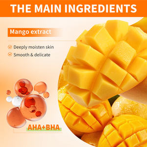 Exfoliante corporal para Bikini con sabor a Mango, elimina las manchas oscuras, área del Bikini, Partes privadas, exfoliante blanqueador brillante - Product Image 3