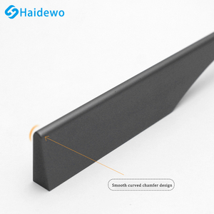 Nhôm knobs tủ bếp phần cứng xử lý haidewo đồ nội thất xử lý đen Anodizing cửa xử lý khung - Product Image 2