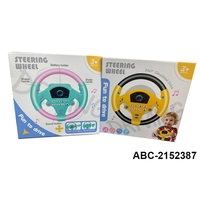 LKTOYS B/O Jouet de voiture électrique de simulation de conduite en plastique pour bébé et enfant avec volant