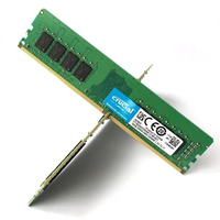 Memoria RAM DDR4 para computadora de escritorio, 4GB 8GB 16GB 2400MHz/2666MHz, Single Rank CL22 1.2V, Sin Búfer, 260 Pines, REG ECC, ORIGINAL, en Stock