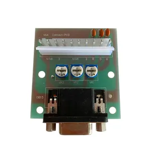 CGA RGB连接器pcb板，用于POG游戏机壶O金游戏线束配件