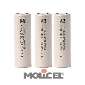 경쟁력 있는 가격의 그레이드 A 몰리 21700 4500mAh 45A 리튬이온 배터리 몰리셀 3.6V 21700 P45B 충전식 배터리 UAV용 - Product Image 4