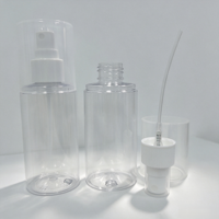 Flacon pulvérisateur de voyage en plastique PET 100ml 120ml 150ml 200ml pour hydratant, parfum et sérum – Approvisionnement direct usine