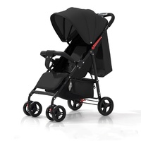 Poussette pliable de haute qualité en gros, poussette pour bébé, landau, poussette légère de luxe, Kinderwagen, poussette pour bébé