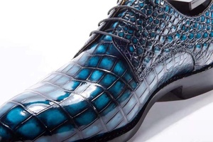 <span class=keywords><strong>Zapatos</strong></span> de Hombre Talla 12, Hechos a Mano con Piel de Cocodrilo Pura, <span class=keywords><strong>Zapatos</strong></span> Oxford de Lujo Personalizados para Fiestas, Oficina y Vestir - Product Image 6