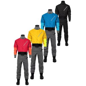 LKVER Kayak Drysuit Surfing Stand up Padding Kayaking 3-Layer Waterproof Fabric <strong>Latex</strong> Neck and Sleeves Dry <strong>Suit</strong> - Product Image 1