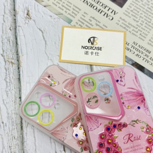 Funda de Teléfono Estética con Alas de Mariposa, Holográfica, Láser, Delgada, de TPU Suave, con Efecto Visual 2D, Moderna para Mujer - Product Image 2