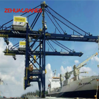 Grue de conteneurs STS haute capacité : Système de levage avancé embarcadère-terre pour les opérations mondiales de terminaux portuaires