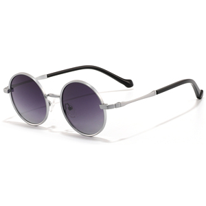 <b>Round</b> <b>Sunglasses</b> Full Rim Gold <b>Frame</b> Green Lenses UV400 Protection Unisex Adult Casual Retro Style - Product Image 5