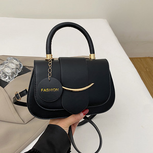 Bolso de Hombro <span class=keywords><strong>Retro</strong></span> Simple, Nuevo Estilo de Moda, Bolso Bandolera Casual de Color Sólido para Mujer - Product Image 6