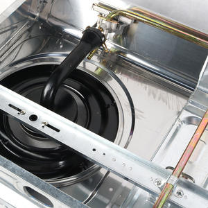 Fabricante chino de estufas de gas de acero inoxidable de tres quemadores, estufas de gas de llama azul, utensilios de cocina y venta al por mayor comercial de estufas. - Product Image 4