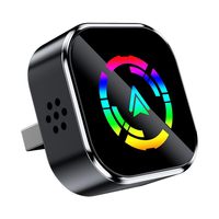 Adaptateur CarPlay sans fil, Dongle Android Auto, récepteur audio stéréo USB mini, Bluetooth 5.0, WiFi, mains libres, Plug & Play pour