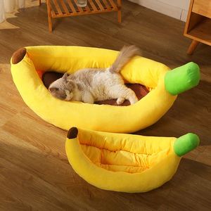 Pet <b>Bed</b> <b>Dog</b> Banana Cartoon U-shape Removable Washable <b>Beds</b> Eco-Friendly Anti-Slip Soft Comfortable All Seasons Pet Supplies - Product Image 5