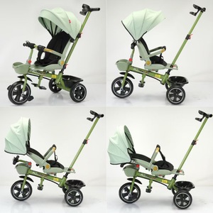 Faltbarer Vierrad-Leichtgewicht-Kinderwagen mit Drehfunktion und Zwei-Wege-Metallrahmen mit Ein-Knopf-Faltmechanismus - Product Image 5