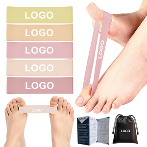 Bande de stretching antidérapante en latex pour les orteils et les mains, idéale pour le yoga, le Pilates, l'équilibre et l'entraînement de flexibilité - Product Image 3