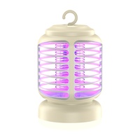 Nouvelle raquette électrique anti-moustiques 2-en-1 et piège UV photocatalytique rechargeable, lumière de nuit non toxique attirant les moustiques