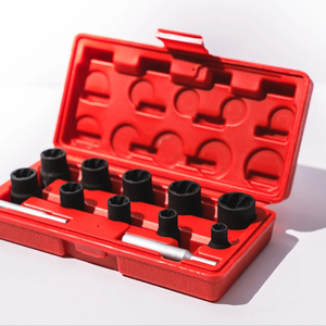 Jeu de douilles à percussion pour outils automobiles polyvalents de vente chaude 1/2 + 3/8 pouces pour l'exportation - Product Image 1