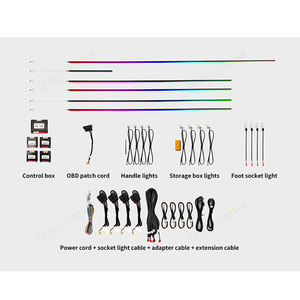 Luces Decorativas para Automóvil, Accesorios para Automóvil, Kits de Luces LED Sinfónicas, Aptos para Volkswagen VW <span class=keywords><strong>Tiguan</strong></span> Golf - Product Image 1