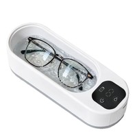 Boîte de nettoyage automatique pour lunettes, montres, bijoux, lentilles de contact et appareils dentaires, avec stérilisation, alimentation USB, en ABS