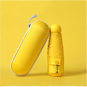Parapluie automatique mini 5 plis de haute qualité avec impression UV, portable et compact, idéal pour les voyages, design moderne - Product Image 1